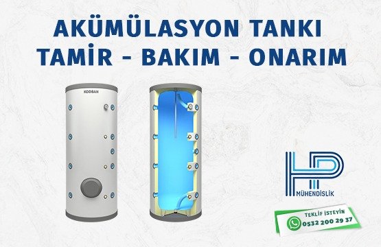 Akümülasyon Tankı Bakım Tamir